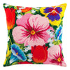 Needlepoint Pillow Kit "Flower Bed"