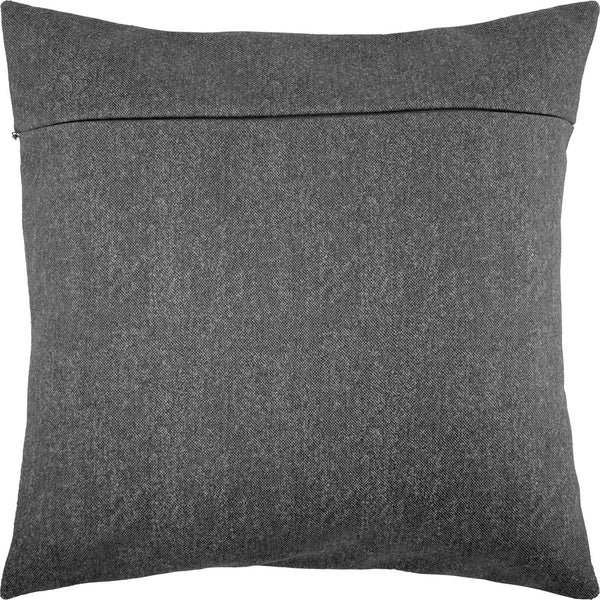 Pillow Backing with Hidden Zipper, Graphite