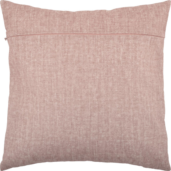 Pillow Backing with Hidden Zipper, Rose