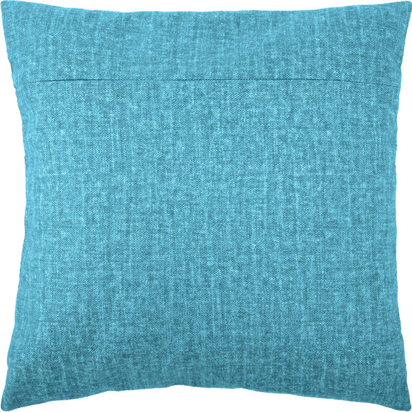 Pillow Backing with Hidden Zipper, Azure