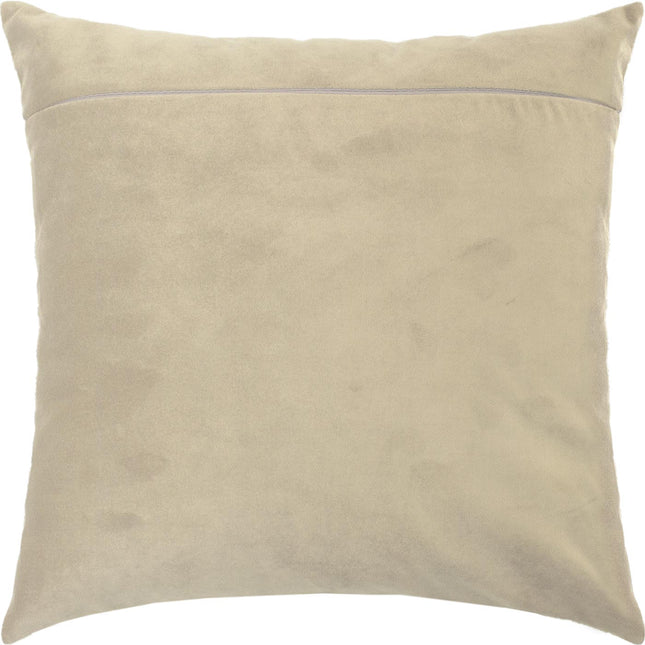 Pillow Backing with Hidden Zipper, Café au lait