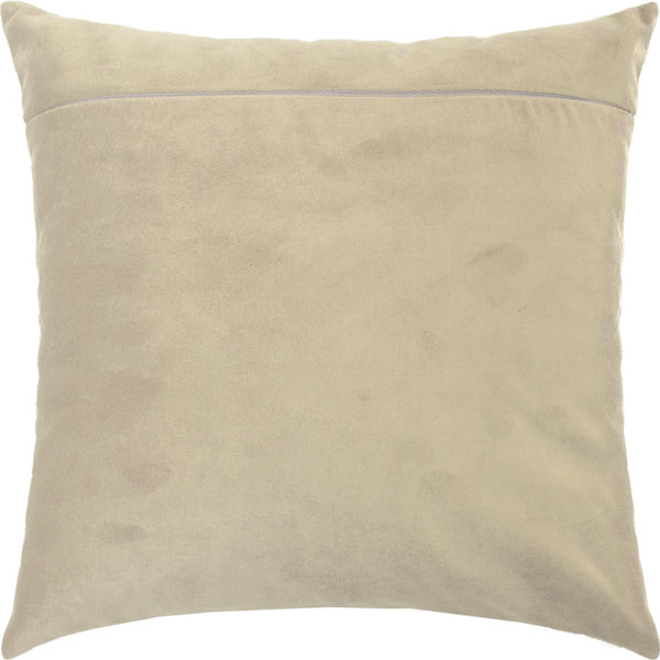 Pillow Backing with Hidden Zipper, Café au lait