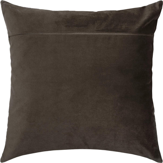 Pillow Backing with Hidden Zipper, Coffee