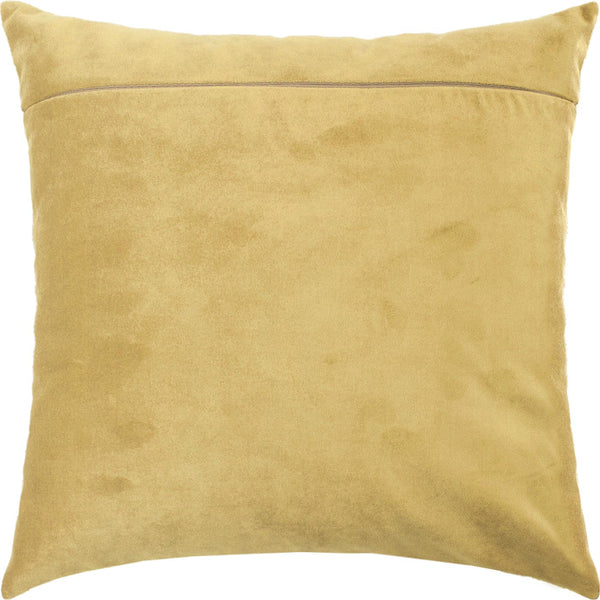 Pillow Backing with Hidden Zipper, Bright gold