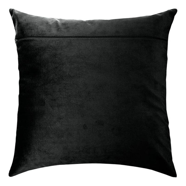 Pillow Backing with Hidden Zipper, Black