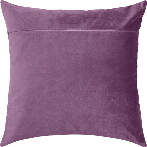 Pillow Backing with Hidden Zipper, Eggplant