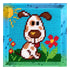 DIY Needlepoint Kit "Puppy on the lawn" 5.9"x5.9"