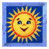 DIY Needlepoint Kit "Sun" 5.9"x5.9"