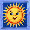 DIY Needlepoint Kit "Sun" 5.9"x5.9"