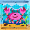 DIY Needlepoint Kit "Crab" 5.9"x5.9"