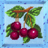 DIY Needlepoint Kit "Cherries" 5.9"x5.9"