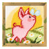 DIY Needlepoint Kit "Piggy" 5.9"x5.9"