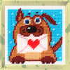 DIY Needlepoint Kit "Letter of love" 5.9"x5.9"