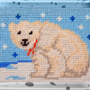 DIY Needlepoint Kit "Polar bear" 5.9"x7.9"
