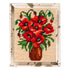 DIY Needlepoint Kit "Bouquet of poppies" 5.9"x7.9"