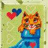 DIY Needlepoint Kit "Cat in a boot" 5.9"x7.9"