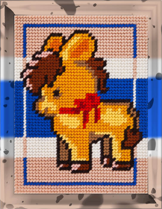 DIY Needlepoint Kit "Little Horse" 5.9"x7.9"