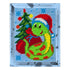 DIY Needlepoint Kit "New Year's Snake" 5.9"x7.9"