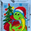 DIY Needlepoint Kit "New Year's Snake" 5.9"x7.9"