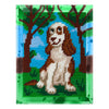 DIY Needlepoint Kit "Dreamy dog" 5.9"x7.9"