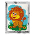 DIY Needlepoint Kit "Cheerful lion" 5.9"x7.9"