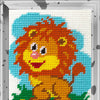 DIY Needlepoint Kit "Cheerful lion" 5.9"x7.9"