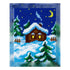 DIY Needlepoint Kit "Winter night" 5.9"x7.9"