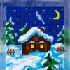 DIY Needlepoint Kit "Winter night" 5.9"x7.9"