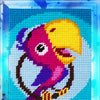 DIY Needlepoint Kit "Parrot" 5.9"x7.9"