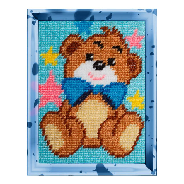 DIY Needlepoint Kit "Bear" 5.9"x7.9"