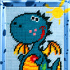 DIY Needlepoint Kit "Dragons" 5.9"x7.9"