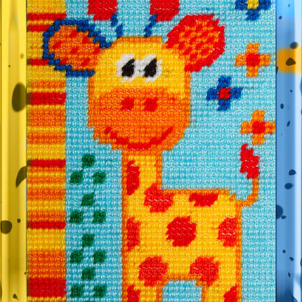 DIY Needlepoint Kit "Giraffe" 5.9"x7.9"