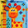 DIY Needlepoint Kit "Giraffe" 5.9"x7.9"