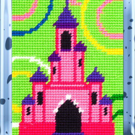 DIY Needlepoint Kit "Castle" 5.9"x7.9"