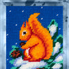 DIY Needlepoint Kit "Squirrel" 5.9"x7.9"