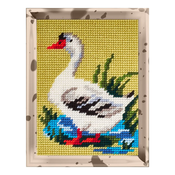 DIY Needlepoint Kit "Goose" 5.9"x7.9"