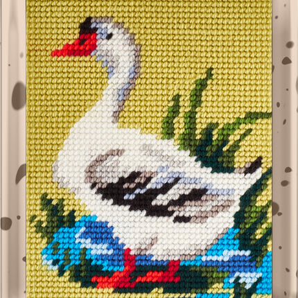 DIY Needlepoint Kit "Goose" 5.9"x7.9"