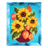 DIY Needlepoint Kit "Sunflowers in a vase" 5.9"x7.9"