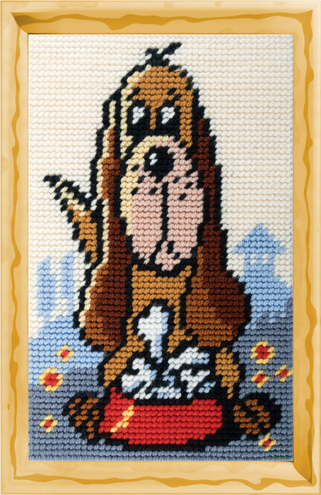 DIY Needlepoint Kit "Dog treats" 5.9"x9.8" / 15x25 cm