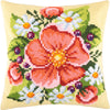 Cross Stitch Pillow Kit "Bouquet"