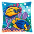 Cross Stitch Pillow Kit "Tropical Fish"