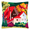 Cross Stitch Pillow Kit "Autumn Landscape"