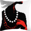 Cross Stitch Pillow Kit "Friskiness"