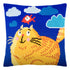 Cross Stitch Pillow Kit "Joyful Cat"