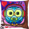 Cross Stitch Pillow Kit "Little Owl"