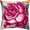 Cross Stitch Pillow Kit "Rose"