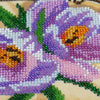 DIY Bead Embroidery Kit "Spring treasures" 11.8"x11.8" / 30.0x30.0 cm