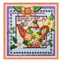 DIY Bead Embroidery Kit "Teatime"  5.9"x5.9" / 15.0x15.0 cm