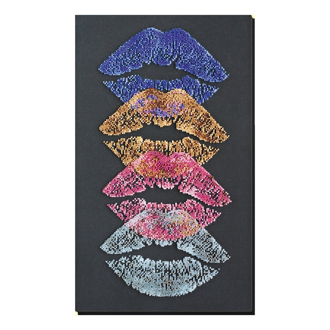 DIY Bead Embroidery Kit "Art fashion" 10.6"x18.9" / 27.0x48.0 cm
