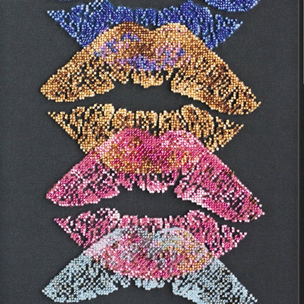 DIY Bead Embroidery Kit "Art fashion" 10.6"x18.9" / 27.0x48.0 cm